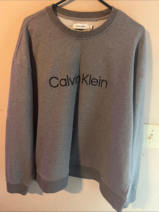 Calvin Klein Other - CALVIN KLEIN PREMIUM OVERSIZED CREWNECK WITH TERRYCLOTH LINING SIZE XL
